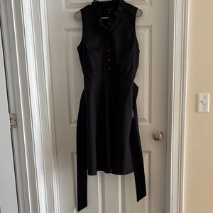 Ann Taylor Factory Black Sleeveless Dress
